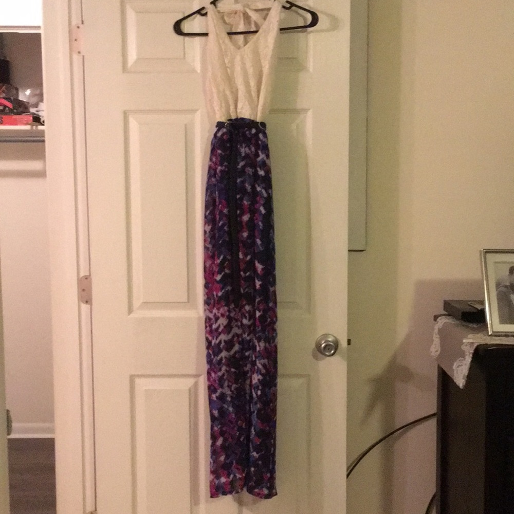 Lily Rose Boutique Halter Maxi Dress